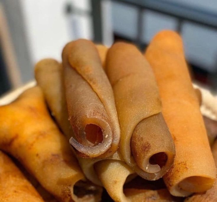 Dried cow skin ponmo