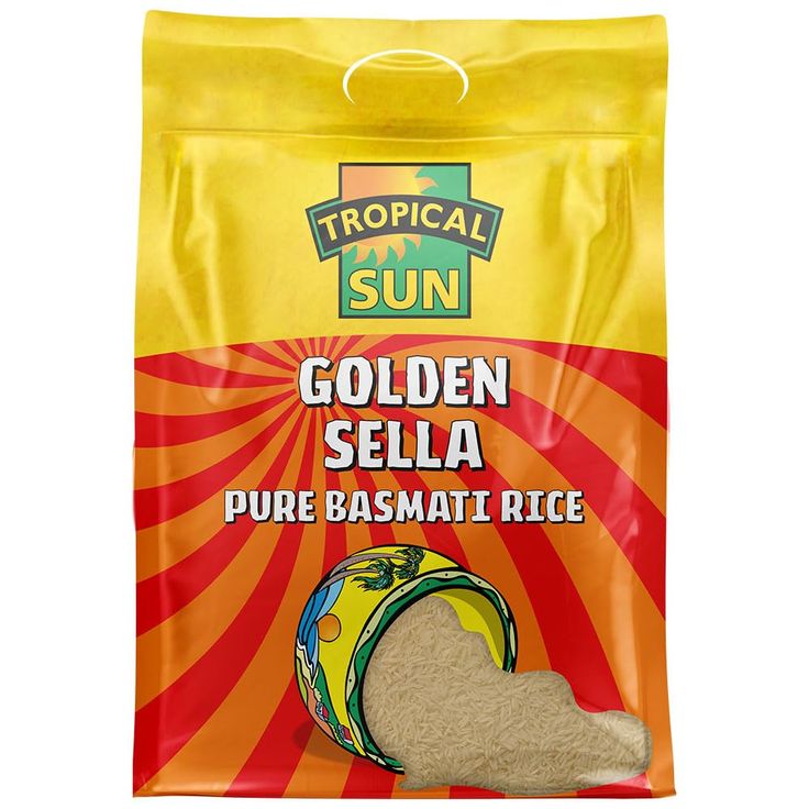 Tropical sun golden sella basmati