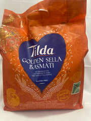 Tilda golden sella basmati rice 5kg