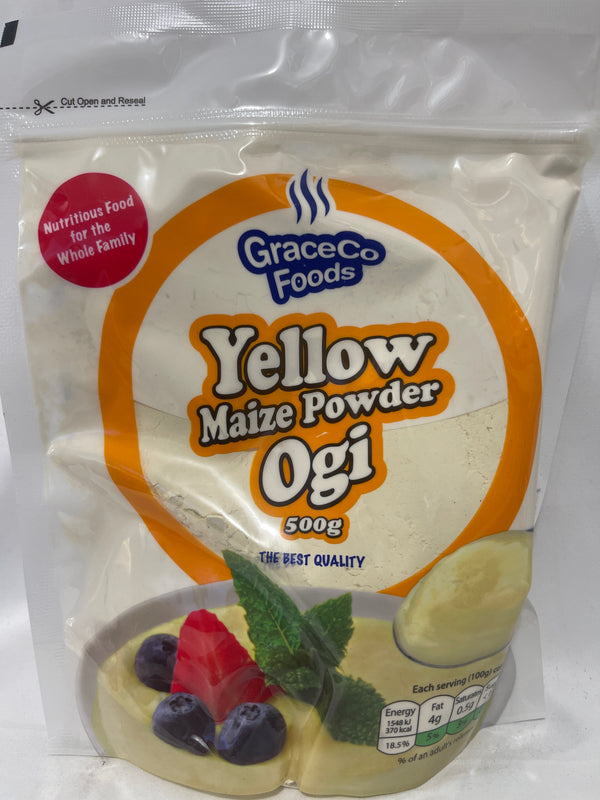 Grace foods yellow maize powder (ogi)