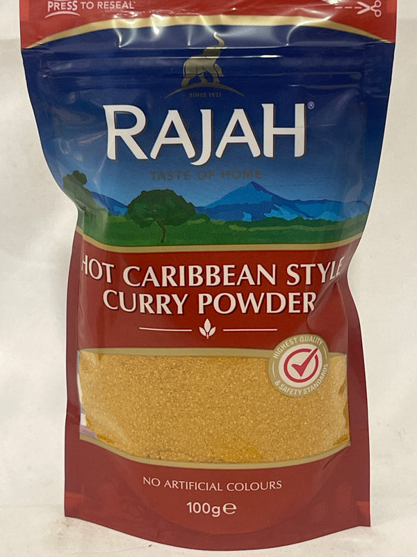 Rajah hot Caribbean curry powder seasoning