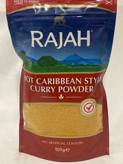 Rajah hot Caribbean curry powder seasoning