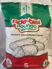 Ade-bisi poundo yam flour 9.1kg