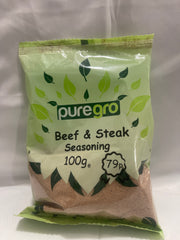 Puregro beef &steak seasoning