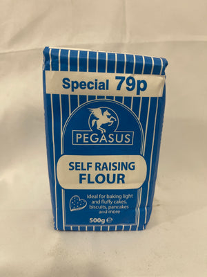 Pegasus self raising flour 500g