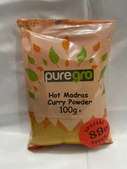 Puregro hot madras curry powder