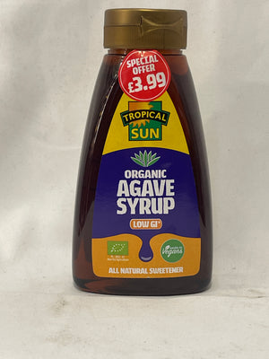 Tropical Sun organic agrave syrup
