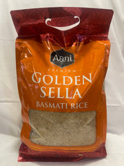 Aani golden sella basmati rice