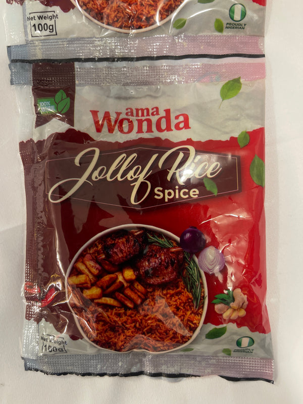 ama wonda jollof rice spice 100g