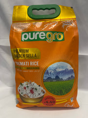 Puregro premium golden sella basmati rice 2kg