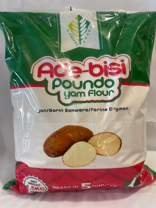 Ade-bisi poundo yam flour 4.5kg