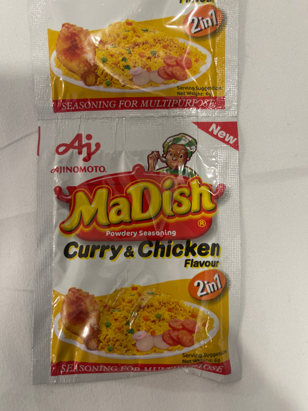 Ajinomoto madish curry & chicken flavour