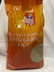 Tolly boy easy cook long grain rice