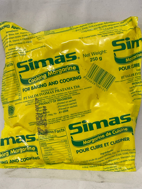 Simas cooking margarine