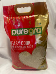 Puregro long grain easy coke parboiled rice