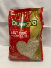 Puregro long grain rice easy cook 2kg
