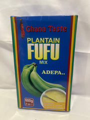 Ghana taste plantain fufu
