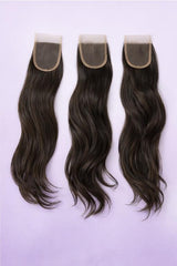 100% Raw Hair HD Closures